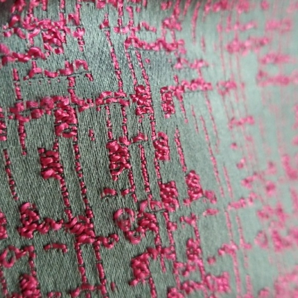 Grey Pink Strapless Cocktail Dress - Picture 7 of 8